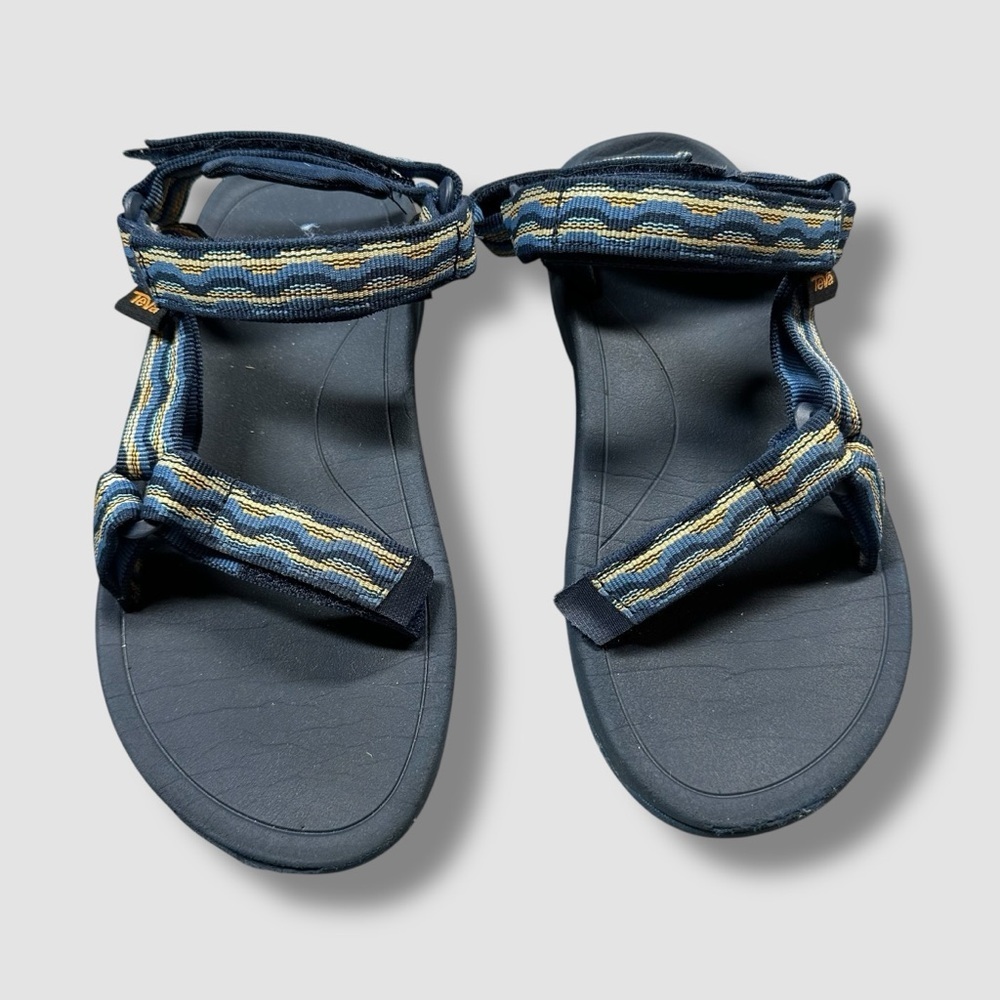 Teva Kids Hurricane XLT Sandals Size 2 Adjustable Hiking Outdoor Blue